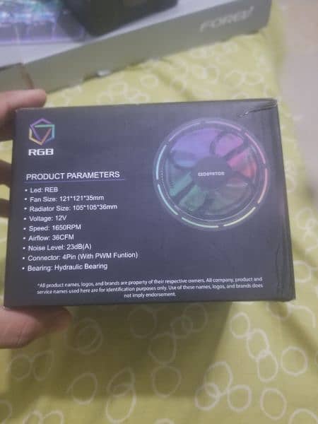 rgb cpu cooler for sale 9