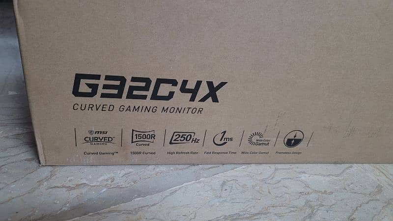 MSI Curved 32 inch Gaming Monitor Screen VA 3