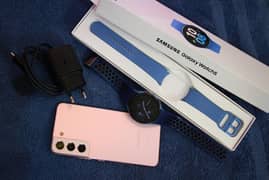 Samsung S22 ( 8/128 ) & Samsung Galaxy Watch 5 ( Box + Charger )