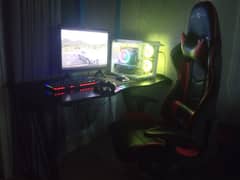 Gaming PC Complete $etup With Chair And Table 0