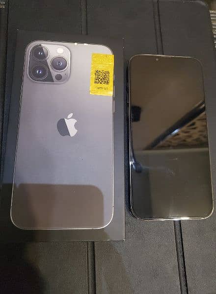 iphone 13 pro max 128gb official pta approved 92 BH 0