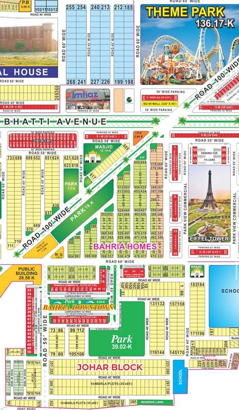 10 MARLA 50ft ROAD BUILDER LOCATION PLOT NO JOHAR BLOCK OPEN FORM 0