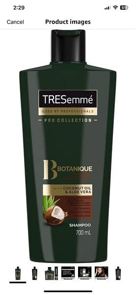 Tresemmé Botanique Nourish Hair Shampoo 1