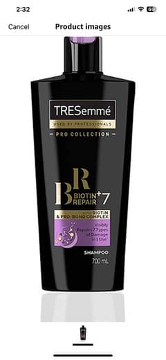 TRESemme Biotin+ Repair 7 Shampoo 700 ml