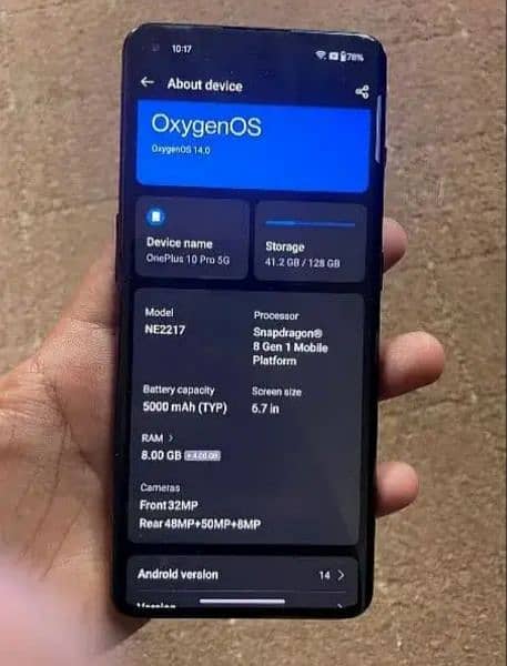 One Plus 10 Pro 5g (8/128) Non PTA 0