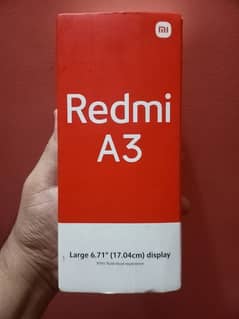 xiaom redmi A3 4/64 5000mah batery in good condition 10 Mon warranty