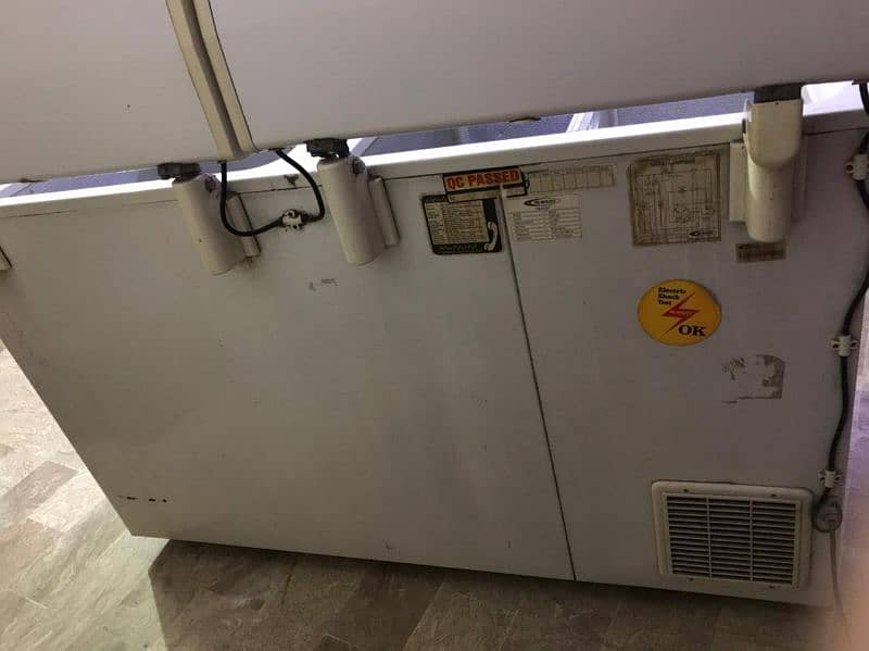 double door freezer full size all ok excellent condition 4