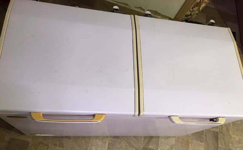 double door freezer full size all ok excellent condition 6