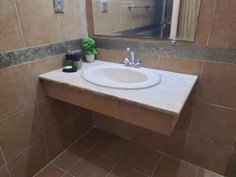 10 Marla Luxury Furnished Lower Portion For Rent in Bahria Town Lahore 15