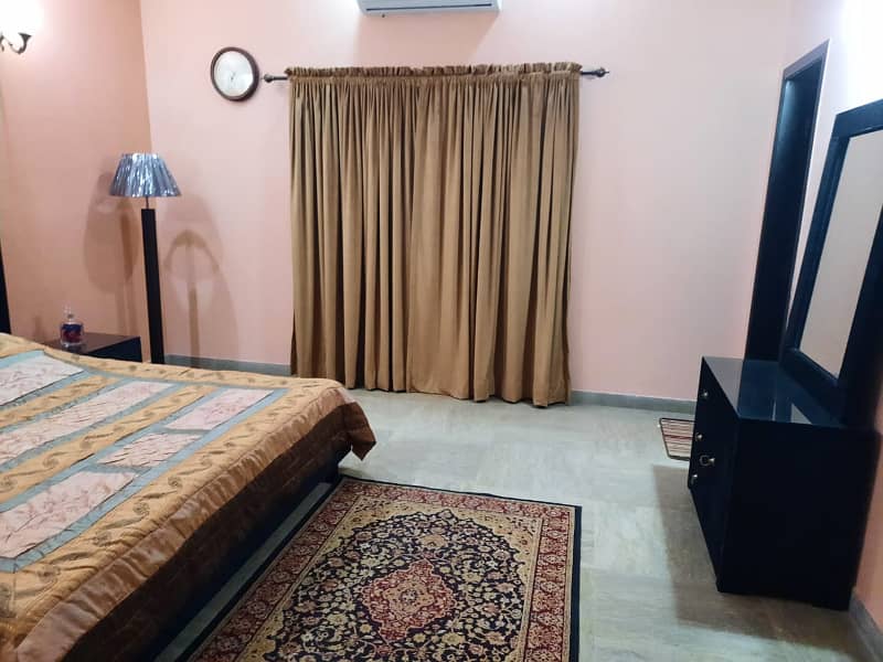 1 kanal Luxury Furnished Upper Portion For Rent in Bahria Town Lahore 8