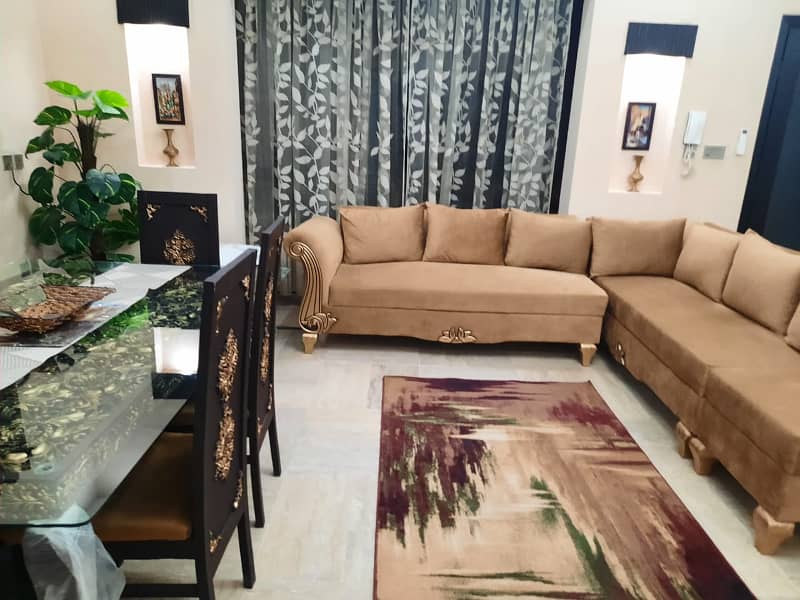 1 kanal Luxury Furnished Upper Portion For Rent in Bahria Town Lahore 12