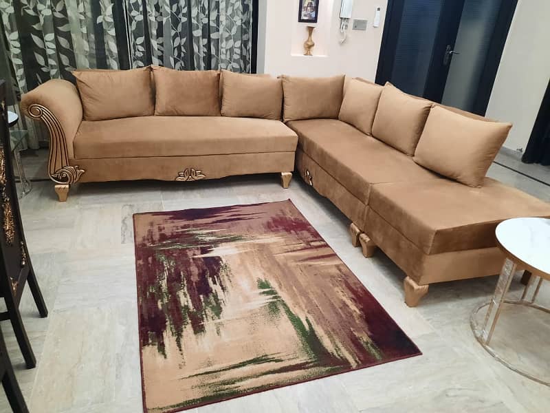 1 kanal Luxury Furnished Upper Portion For Rent in Bahria Town Lahore 15