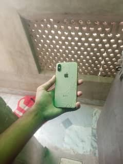 i Phone Xs 64GB Non PTA (Back BReak)  03407355171