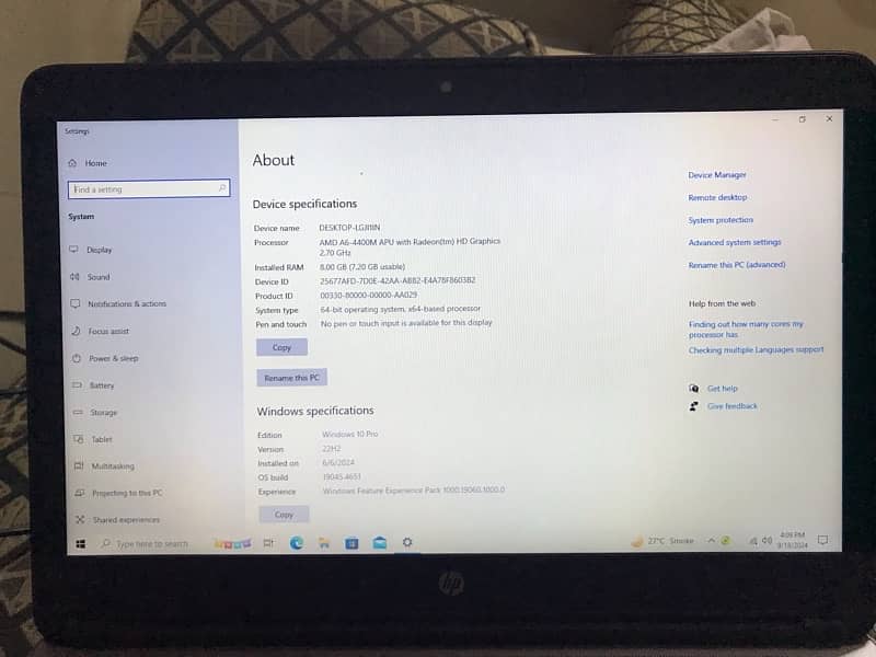 hp 645 probook 6