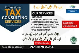 NTN Registration & Tax filer Services | FBR | Income Tax Returns