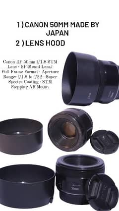 Canon Lens Urgent For Sale 50mm / 28-90