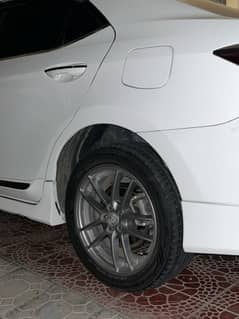 17 inch rim and tyre 5x100 pcd