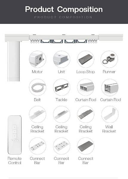 Wi-Fi Curtain Motor | Wifi Window Blinds 16