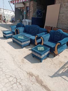 sofa set with table/sofa set with center table/ five seater sofa set