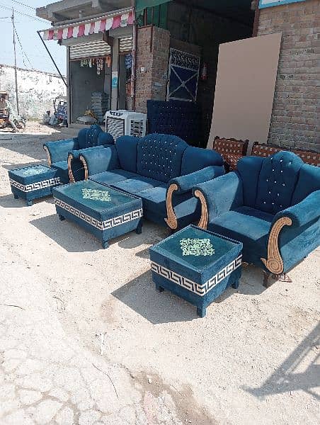 five seater sofa / sofa set with center table/sofa set with table set 4