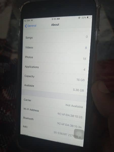 I phone 6 Plus 10/10 condition for sale non PTA 5