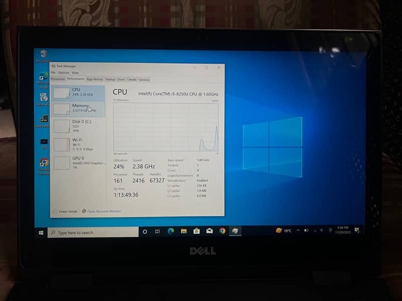 Dell Core i5 i7 8th Gen 2 in 1 laptop 360 Touch Screen 360 Latitude 4