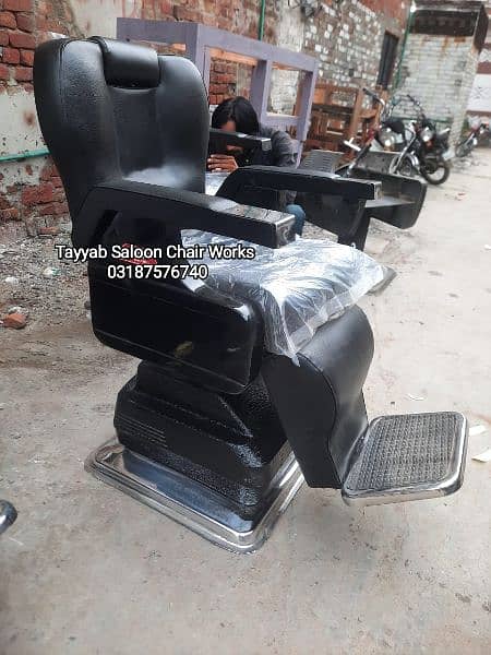 Saloon Chair/Parlour Chair/Facial Bed/Hair Wash Unit/Pedicure/salon 3