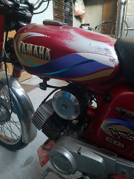 Yamaha bike full janion 2002model Rawalpindi number urgent sale 1