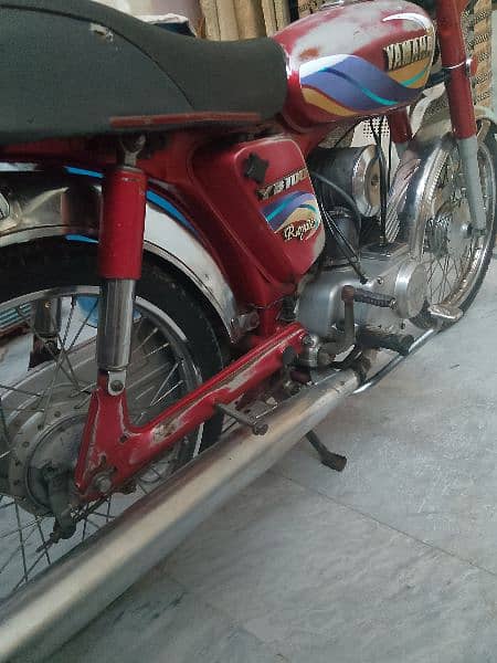 Yamaha bike full janion 2002model Rawalpindi number urgent sale 2