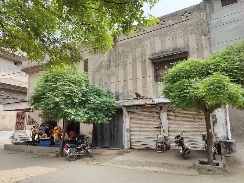 5 marla Corner commercial Double story Building for sale in Lal pull canal road Lahore 0