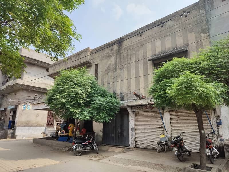 5 marla Corner commercial Double story Building for sale in Lal pull canal road Lahore 2