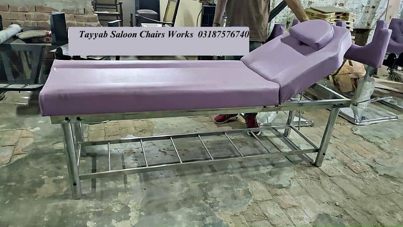 Saloon Chair/Parlour Chair/Facial Bed/Hair Wash Unit/Pedicure/salon 17