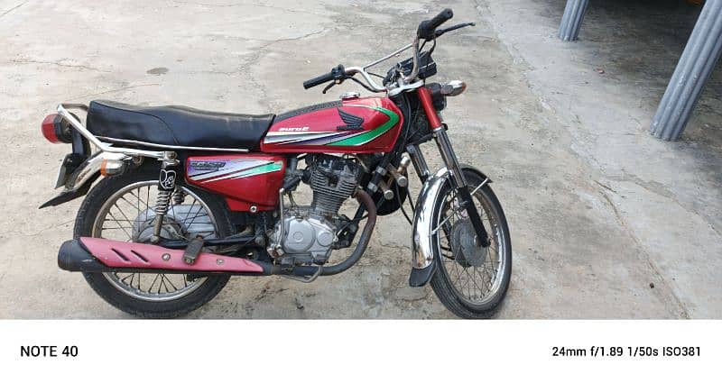 Honda CG 125 Bike 2013 Model 0