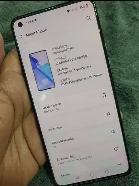 One plus 9, 5g, 12/256 gb, only call 03174359182 3
