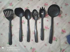 cooking spoon set for non stick