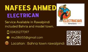 Electric and plumber work