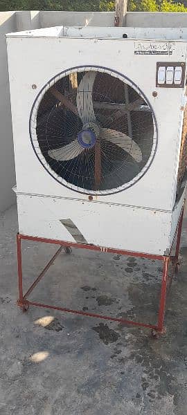 New air cooler only 20 days used pure laminated  steel body 3