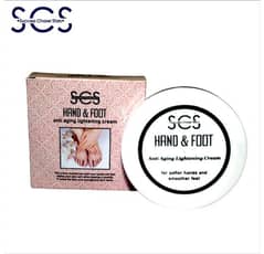 Feet and hand whitining cream