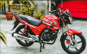 Honda CB150F 2024 - Rare Red Color with Advanced Security & Free Servi