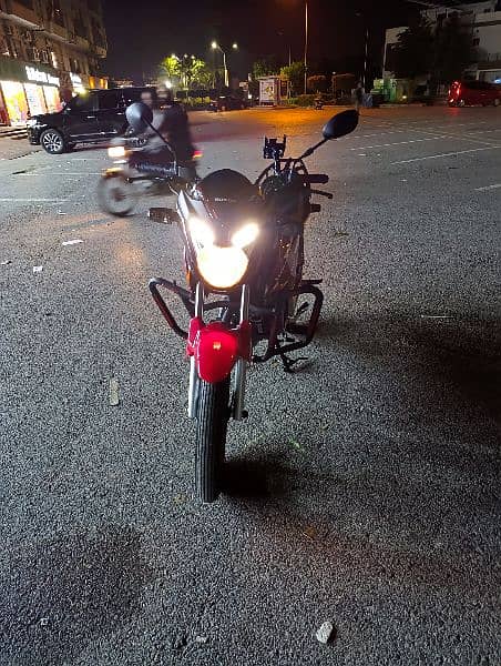 Honda CB150F 2024 - Rare Red Color with Advanced Security & Free Servi 2