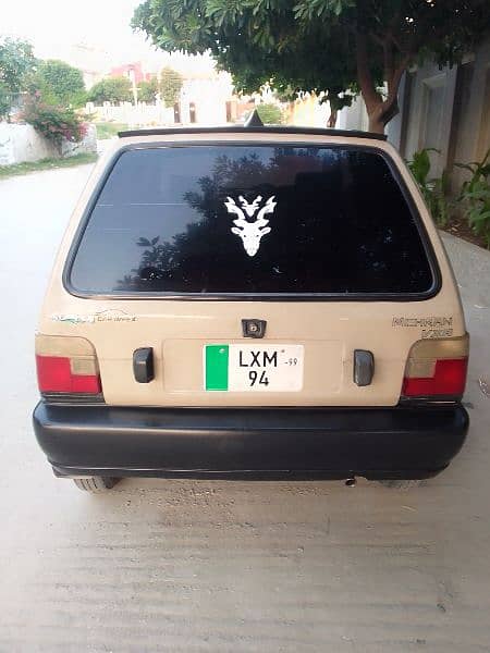 Suzuki Mehran VX 1999 model Lahore register return file smart card 5