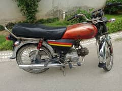 CD 70 bike in good condition.