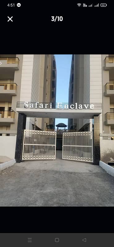 Brand New Flat Safari Enclave 2 Bed Lounge 2 Bed DD and 3 Beds DD available for Rent 6