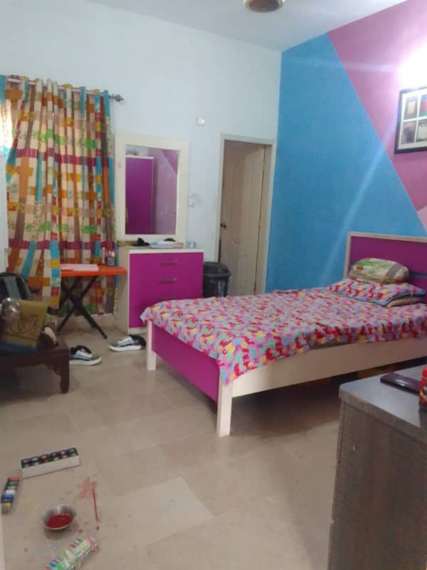 House Independent Double Story 3 Beds DD Fully Renovated in Sumera Banglow Block 7 Gulistan e Jauhar 1