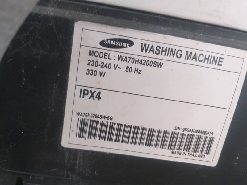 Fully automatic samsung washing machine and dryer for  for sale 1