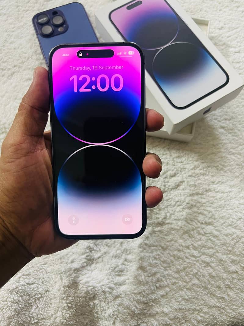 Iphone 14 Pro 128GB Official PTA Approved With BOX l For Sale 6