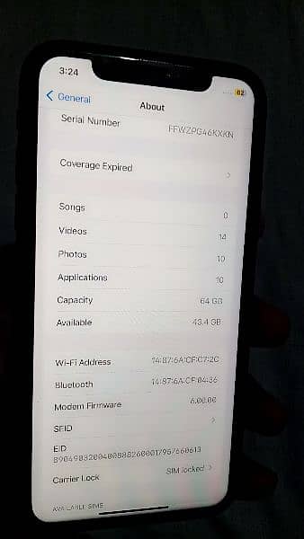 iPhone xr 64gb Jv condition new 5