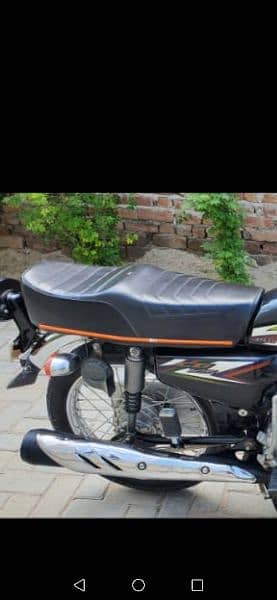 honda cg 125 seat bilkul new 3