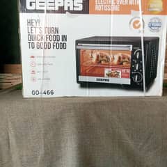 new GEEPAS oven brand new condition