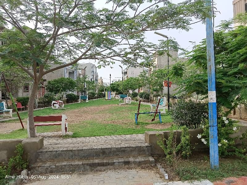 120 Sq Yard West open Plot for Sale in Overseas Block, North Town Residency Phase 1 7